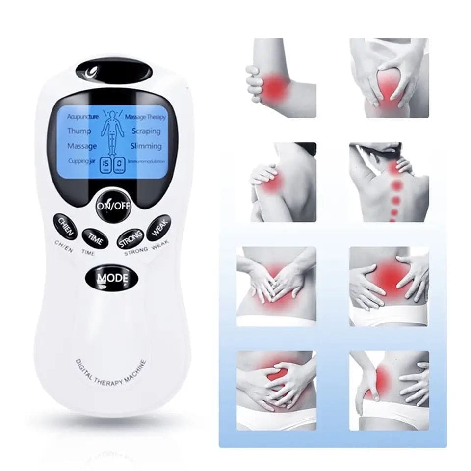 Digital Therapy Handheld Massager, Electric Tens Unit Device, Electric Meridian Body Massager, Ems Acupuncture Face Body Massager, 4 Mode Electric Muscle Stimulator, Dual Output Body Massager, Anti Cellulite Electric Body Massager Digital Therapy Handheld Massager, Electric Tens Unit Device, Electric Meridian Body Massager, Ems Acupuncture Face Body Massager, 4 Mode Electric Muscle Stimulator, Dual Output Body Massager, Anti Cellulite Electric Body Massager